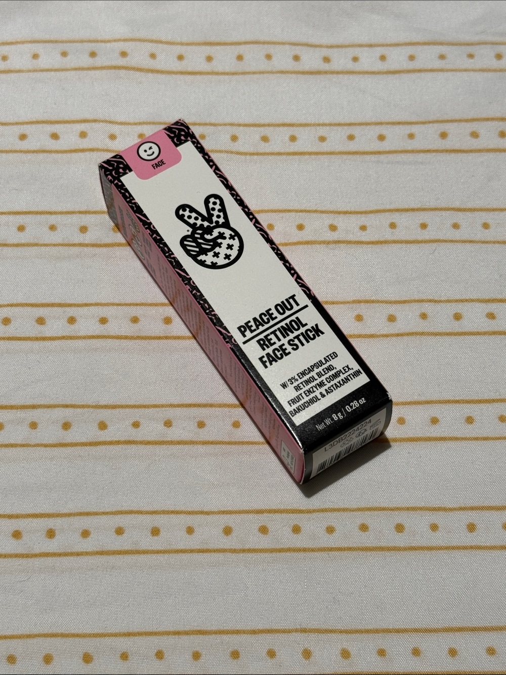 NWT Peace Out Retinol Face Stick